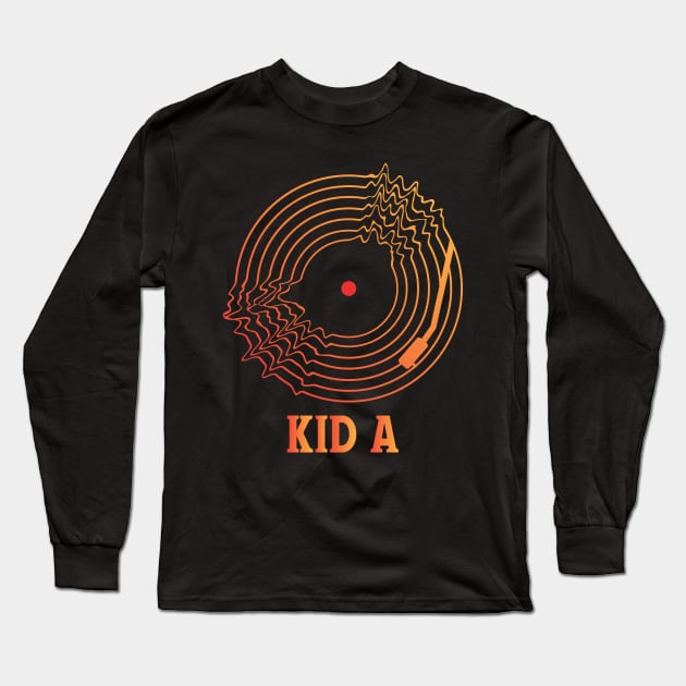 KID A (RADIOHEAD) Long Sleeve T-Shirt by Easy On Me